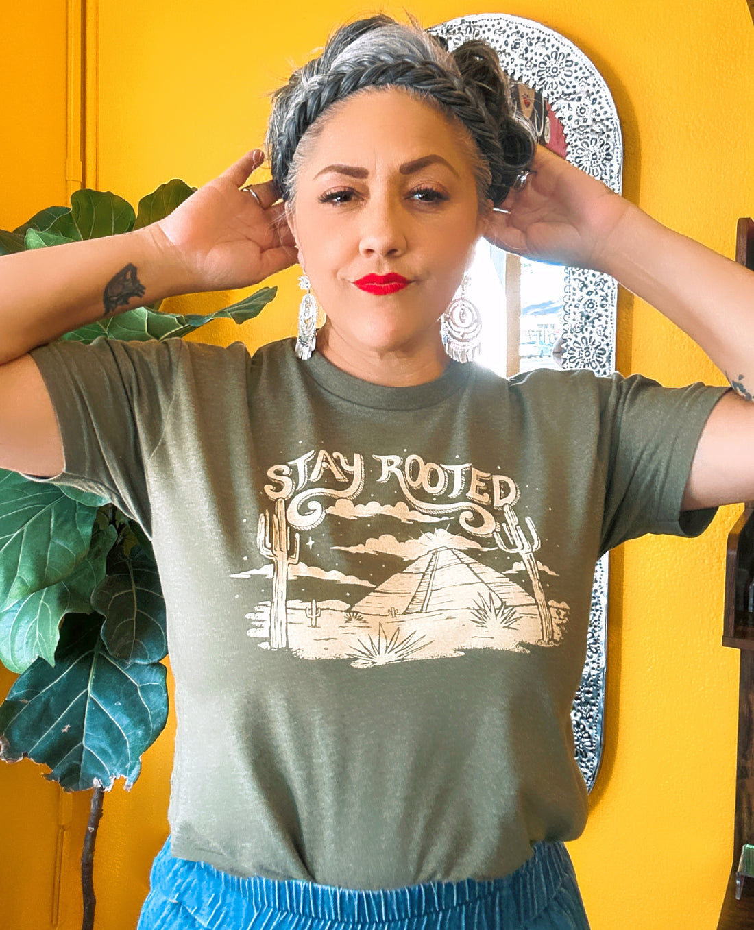 Unisex Stay Rooted Tee