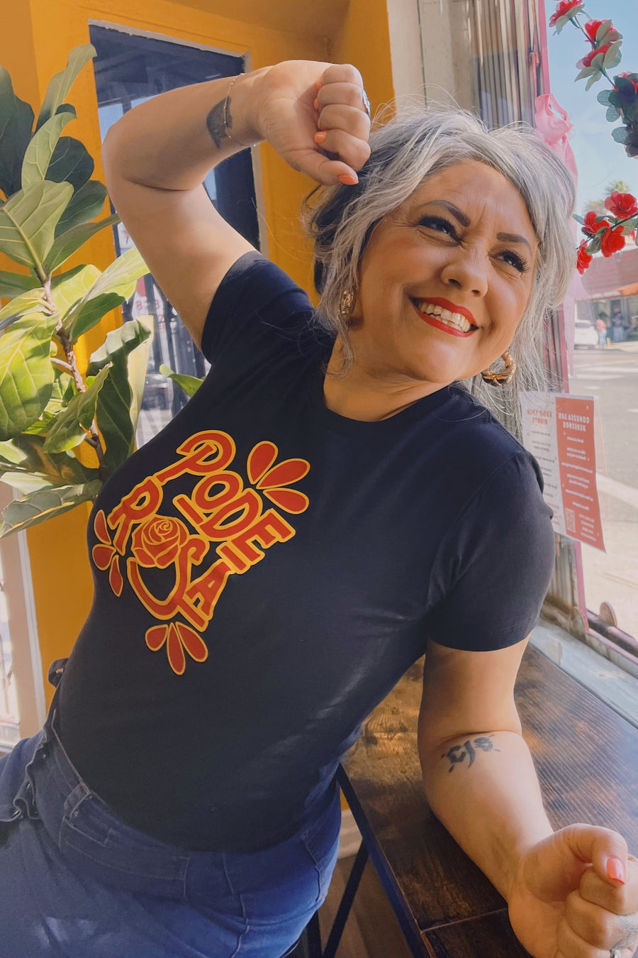 Women’s Fitted Poderosa Tee