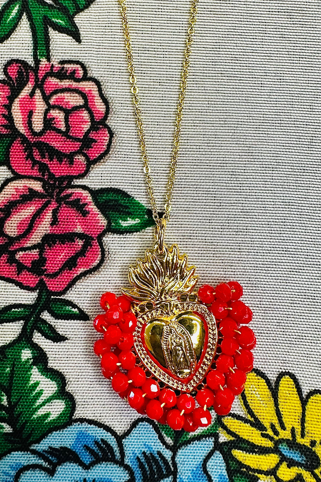 Guadalupana Love Necklace