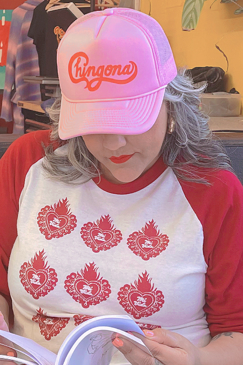 Chingona Pink Trucker Hat