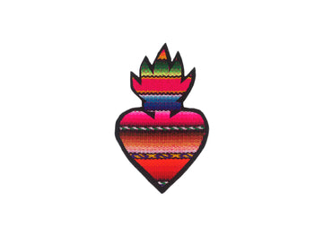 Sacred Heart Zarape Patch